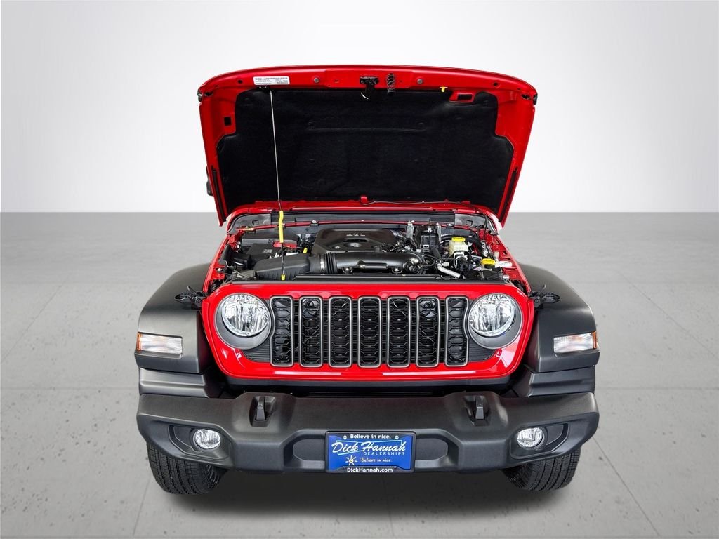 New 2026 Firecracker Red Clear-Coat Exterior Paint Jeep Sport S image 21