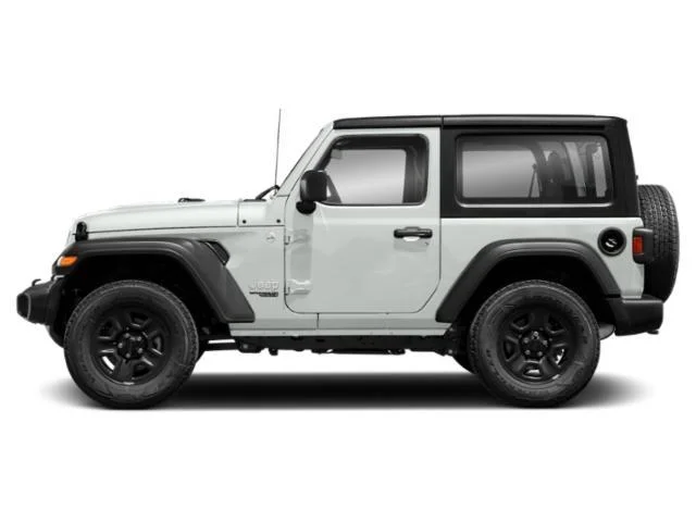 Used 2021 Bright White Clearcoat Jeep Sport image 12