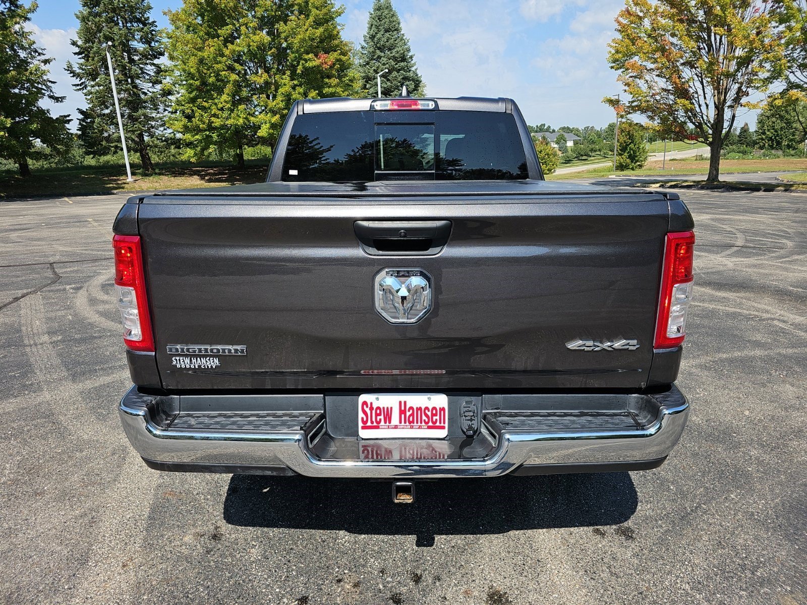 Certified Used 2023 Granite Crystal Metallic Clearcoat Ram Big Horn image 4