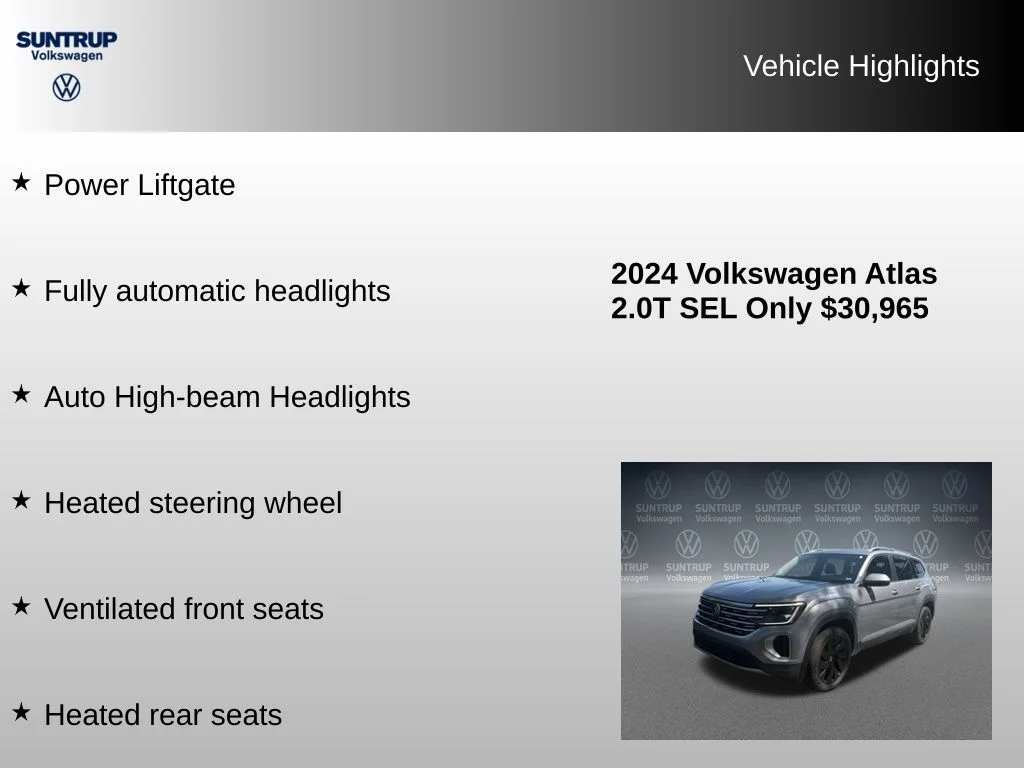 Used 2024 Silver Volkswagen 2.0T SEL image 15