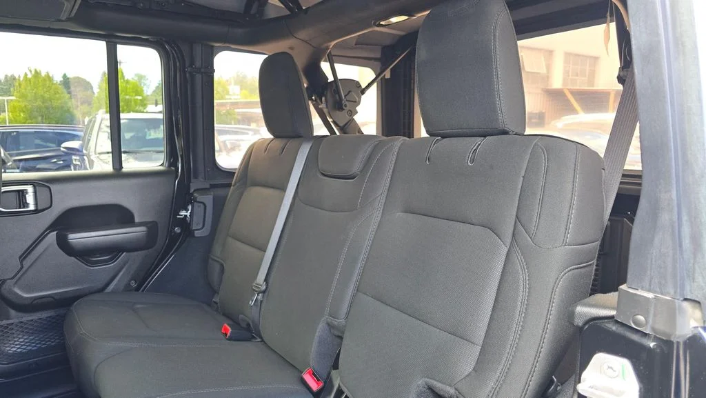 Used 2022 Black Clearcoat Jeep Unlimited Willys image 17