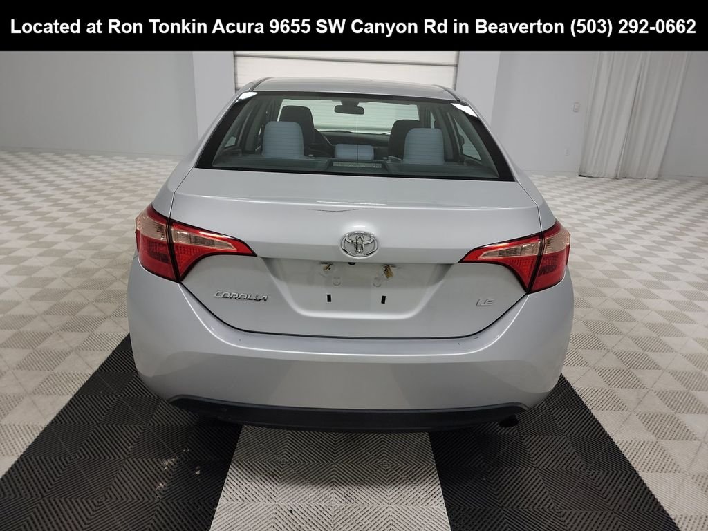 Used 2019 Classic Silver Metallic Toyota LE image 6