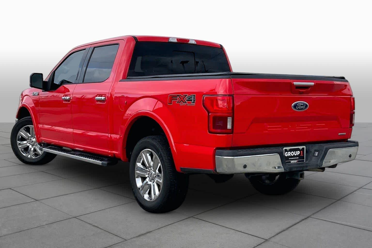 Used 2019 Race Red Ford LARIAT image 12