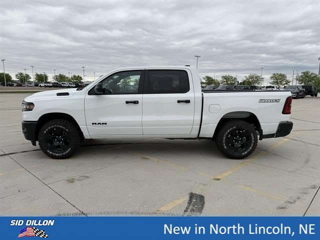 New 2026 Bright White Clear-Coat Exterior Paint RAM Warlock Crew Cab 4x4 5