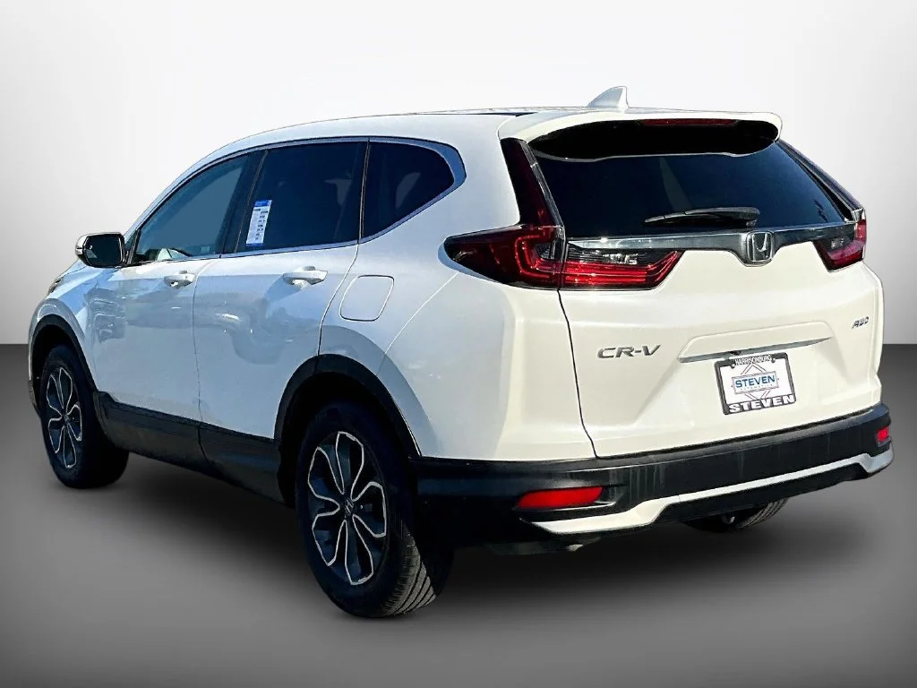 Certified Used 2022 Platinum White Pearl Honda EX image 4