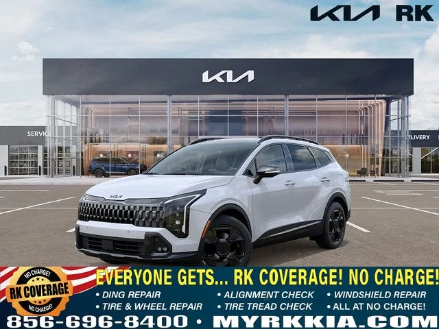 New 2026 White Kia X-Line image 1