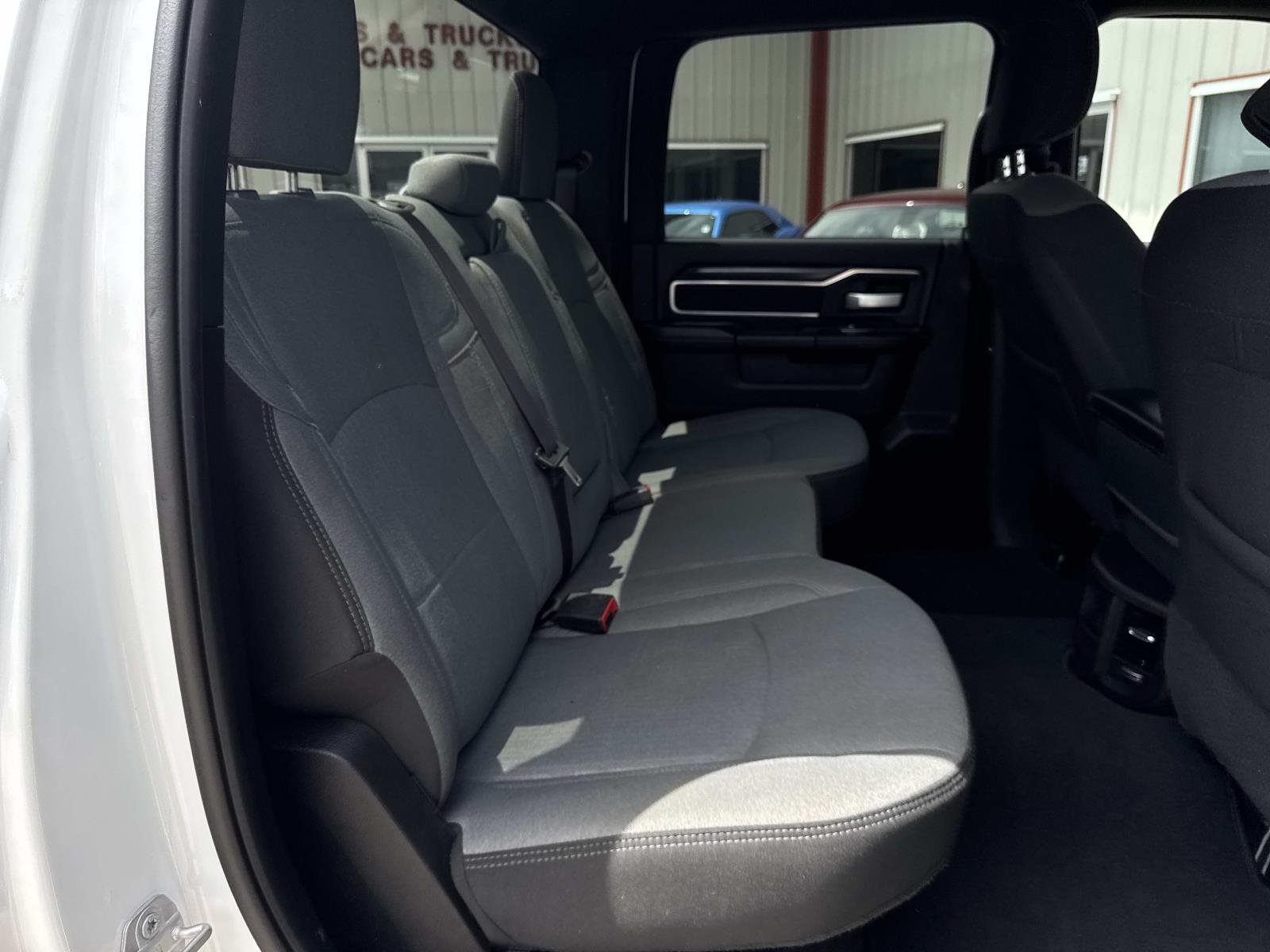 Used 2024 Bright White Clearcoat Ram Big Horn image 9