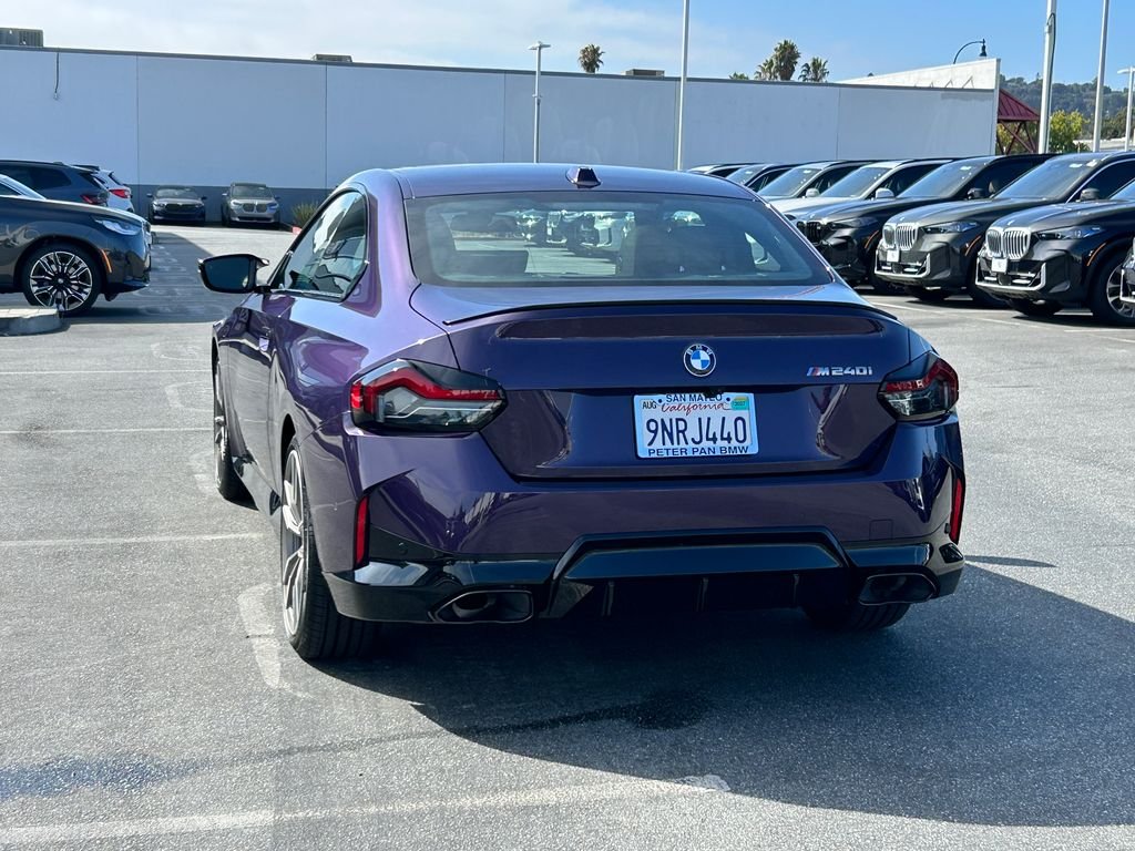 Certified Used 2024 Thundernight Metallic BMW M240i image 3