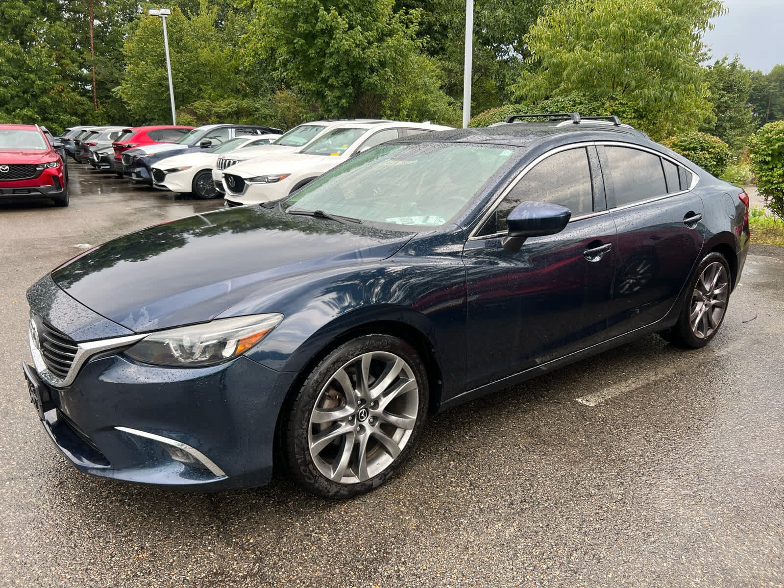 Used 2016 Deep Crystal Blue Mazda i Grand Touring image 2