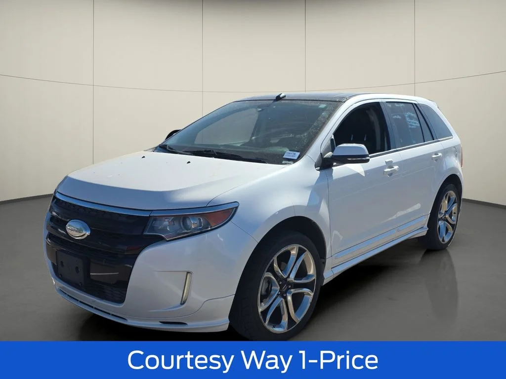 Used 2014 White Ford Sport image 5