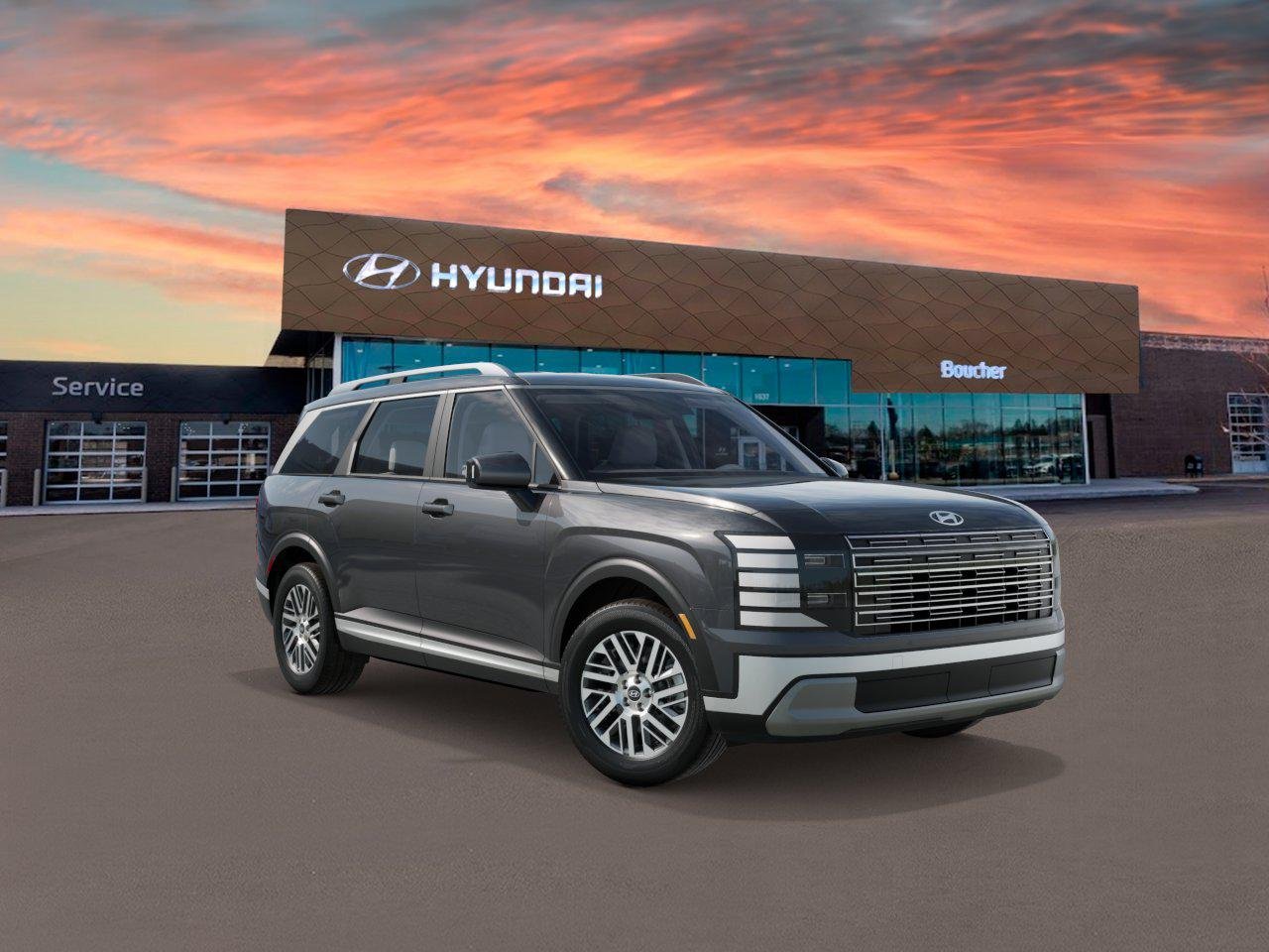 New 2027 Ecotronic Gray Pearl Hyundai SEL AWD image 2