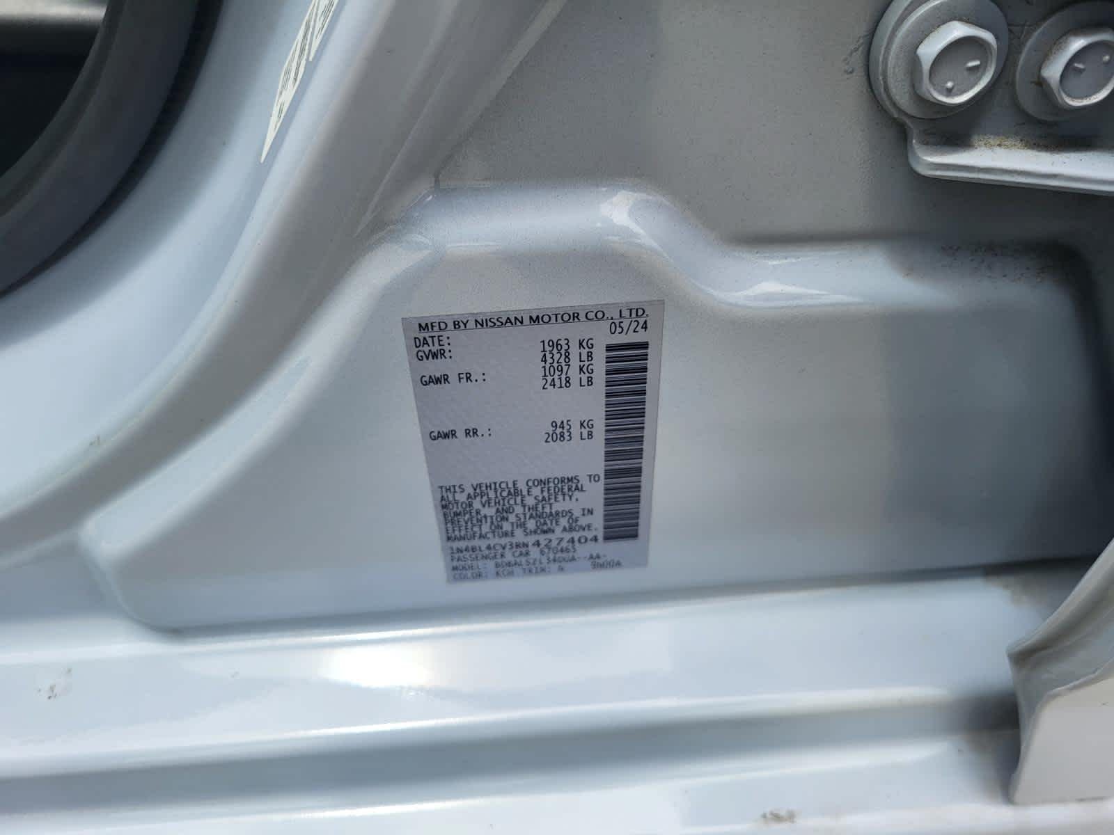 Used 2024 Gray Sky Pearl Nissan 2.5 SR image 28