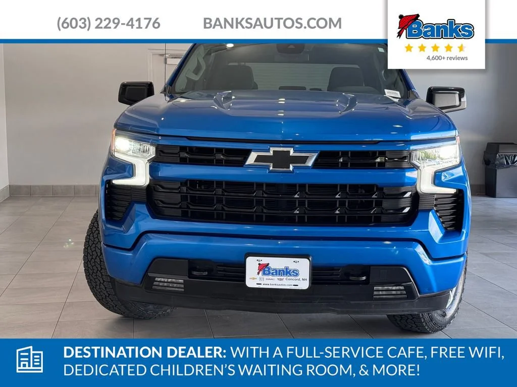 Certified Used 2024 Glacier Blue Metallic Chevrolet RST image 3