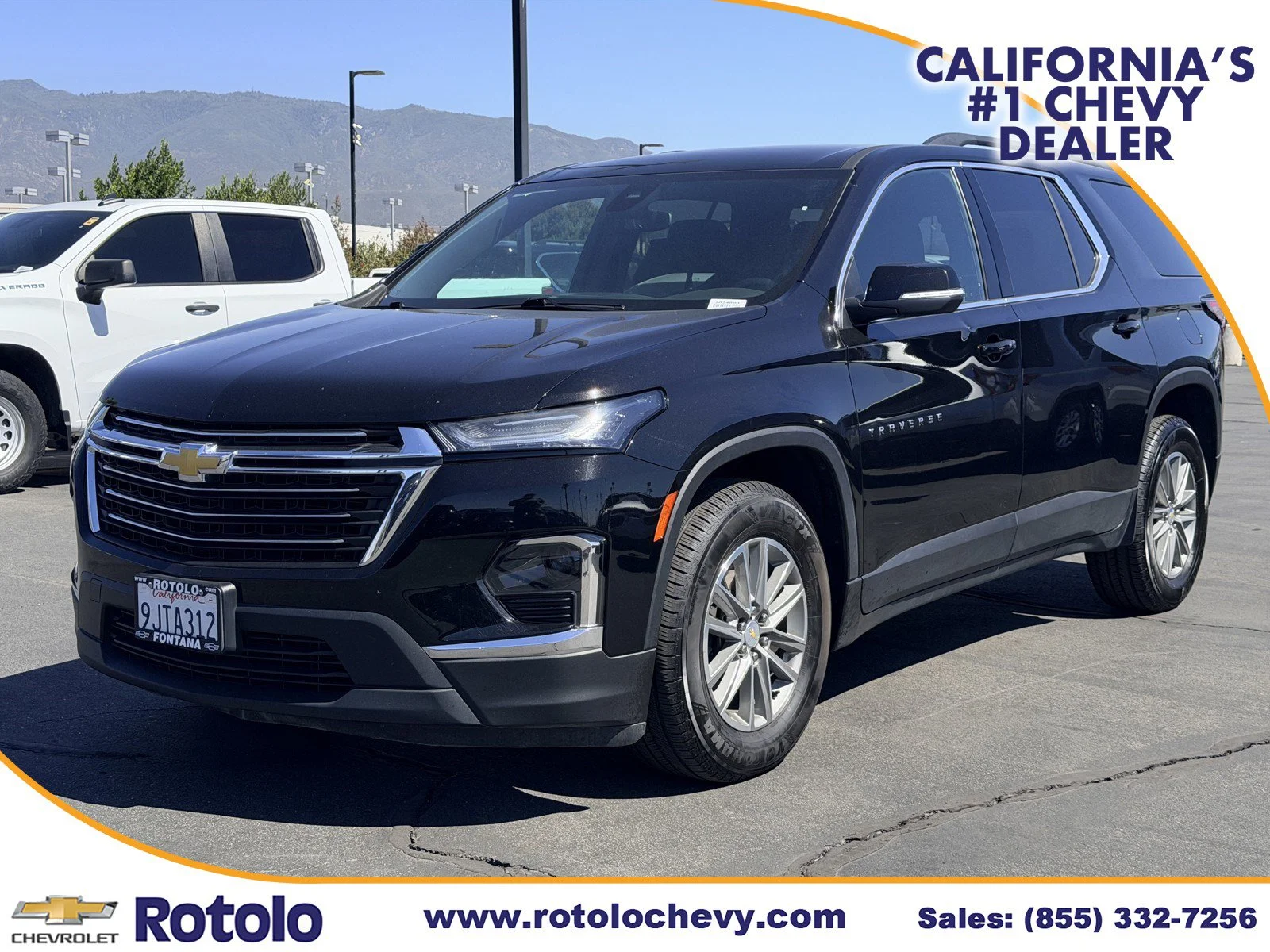 Used 2023 Mosaic Black Metallic Chevrolet LT Cloth image 3