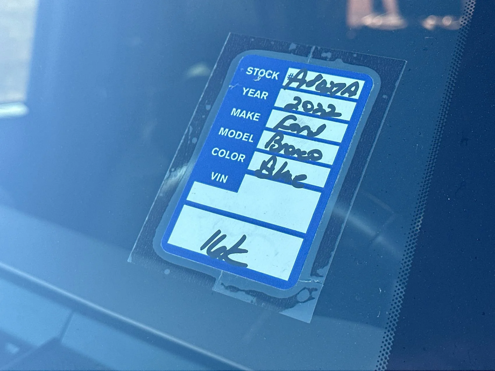 Used 2022 Blue Metallic Ford Wildtrak image 28