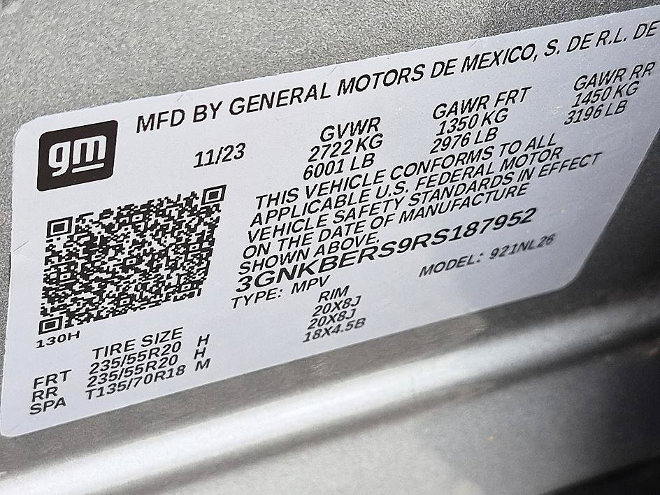 Used 2024 Sterling Gray Metallic Chevrolet RS image 38