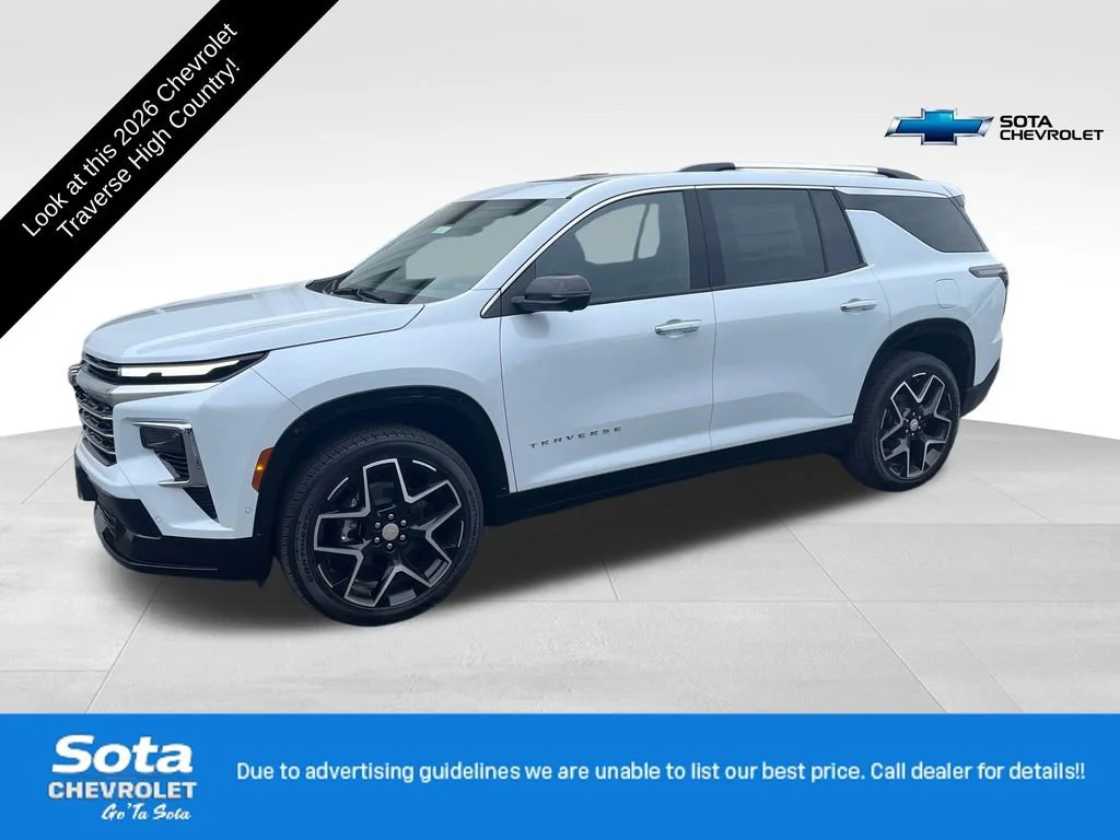 2026 Chevrolet Traverse AWD High Country's photo