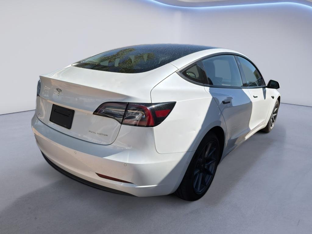 Used 2021 Pearl White Multi-Coat Tesla Long Range image 5
