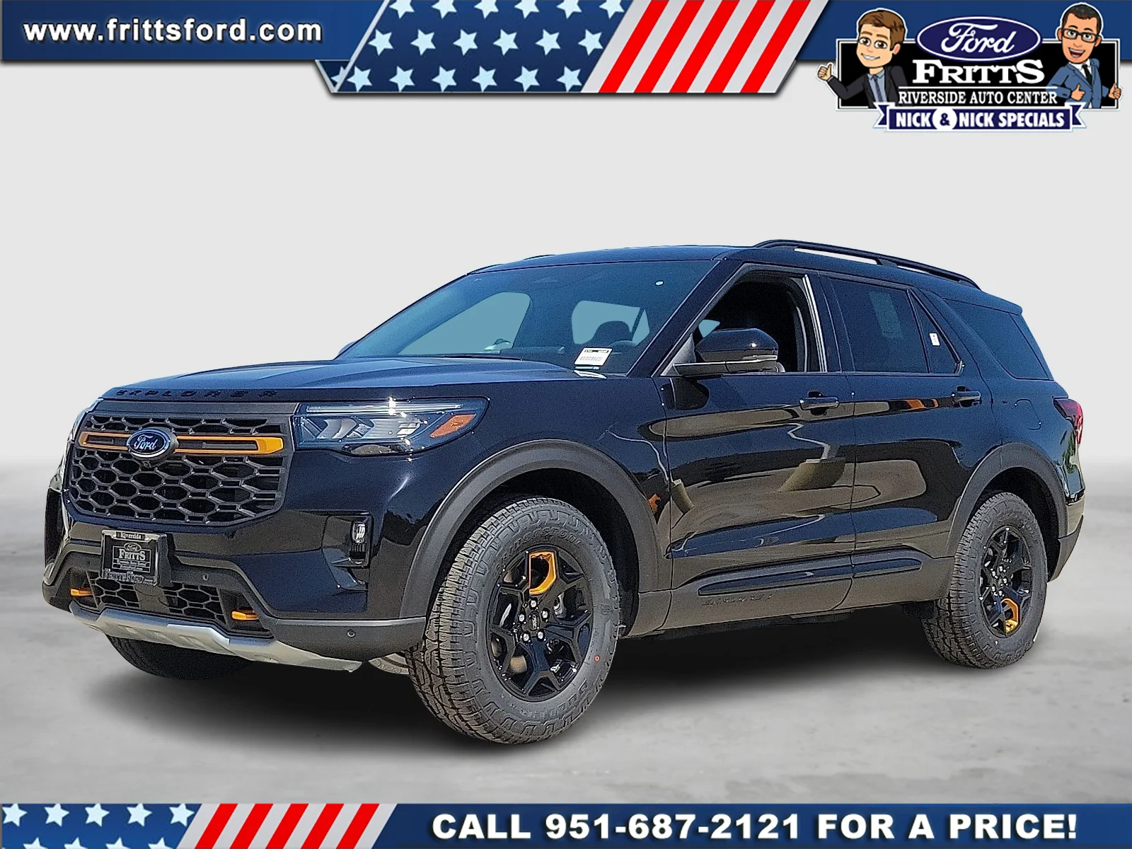 New 2026 Agate Black Metallic Ford Tremor® image 1