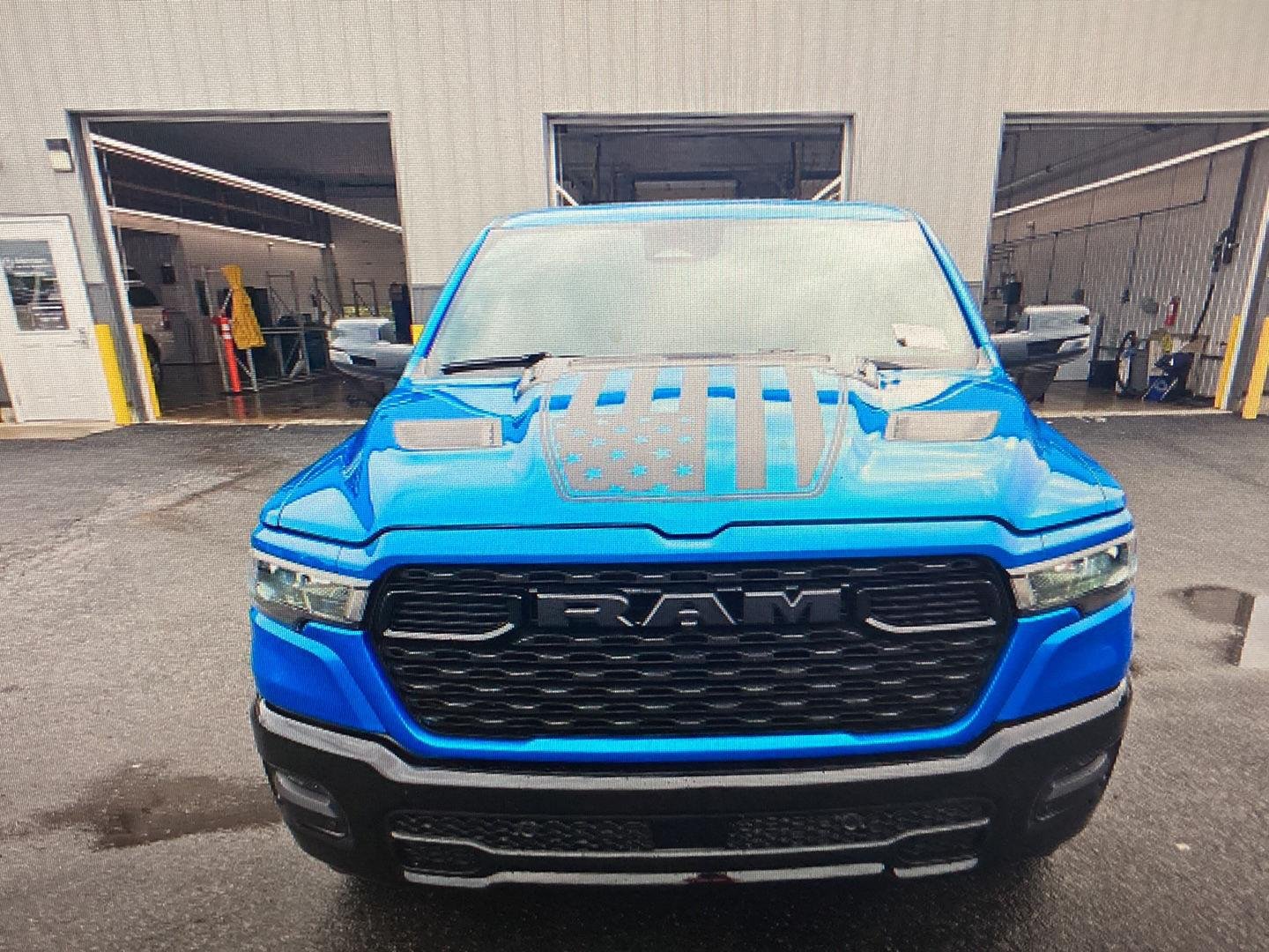 Used 2026 Hydro Blue Pearlcoat Ram Big Horn image 4