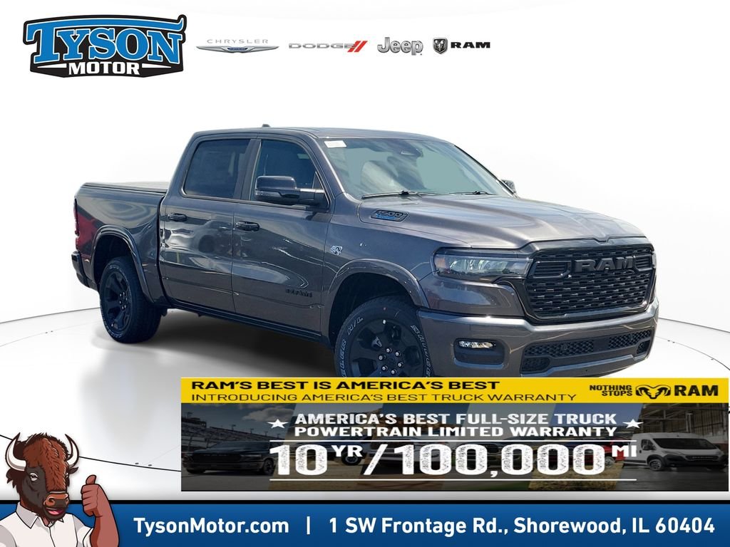 New 2026 Granite Crystal Metallic Clearcoat RAM Big Horn/Lone Star image 1