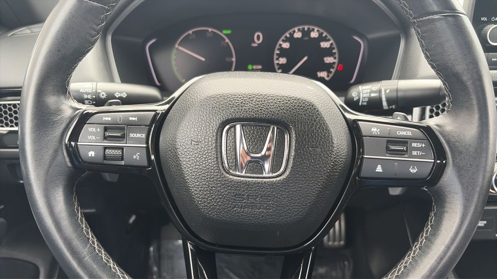 Used 2025 Platinum White Pearl Honda 4D HYBRID SPORT image 16