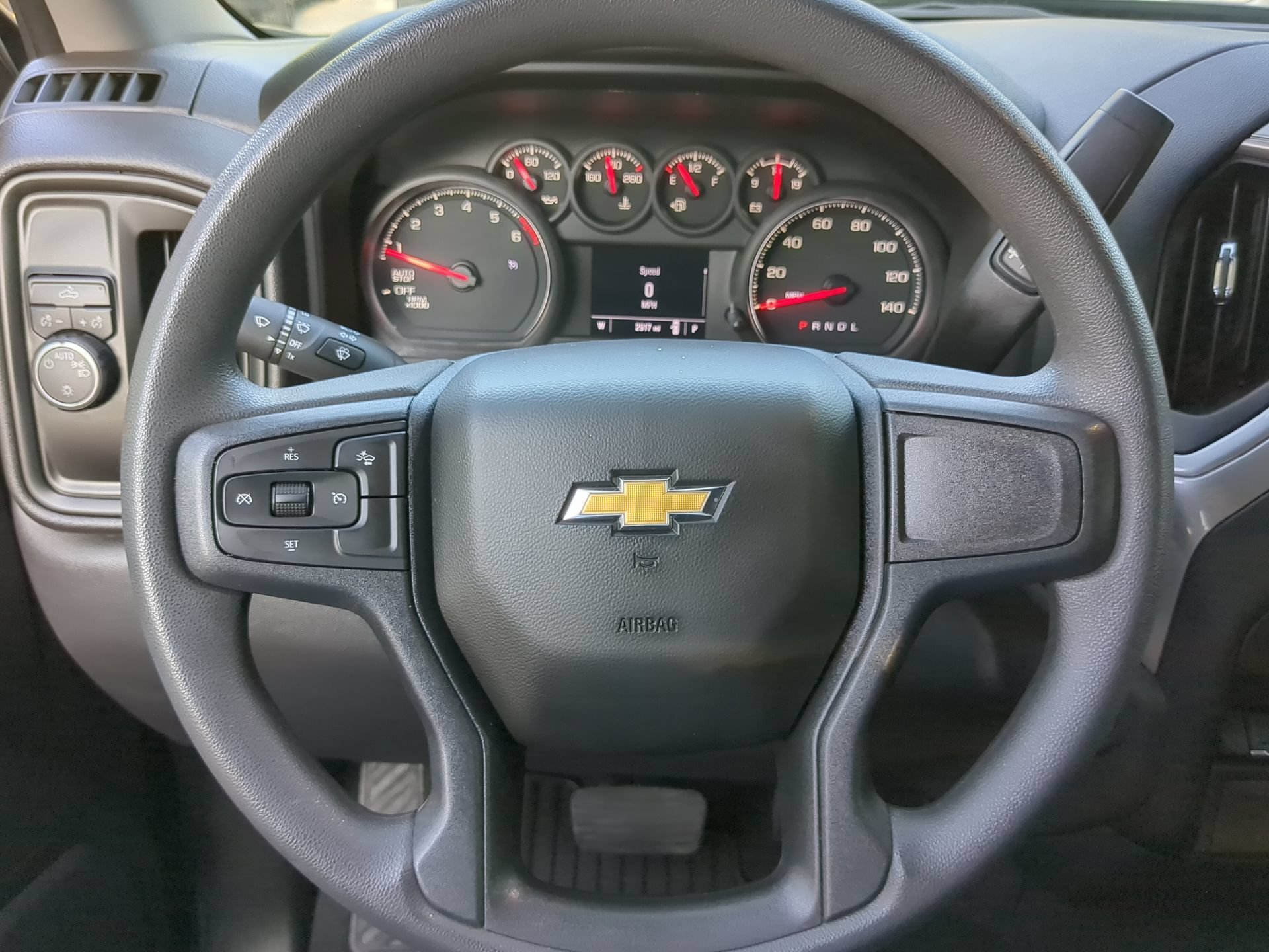 Used 2024 Black Chevrolet Custom Crew Cab Pickup image 63