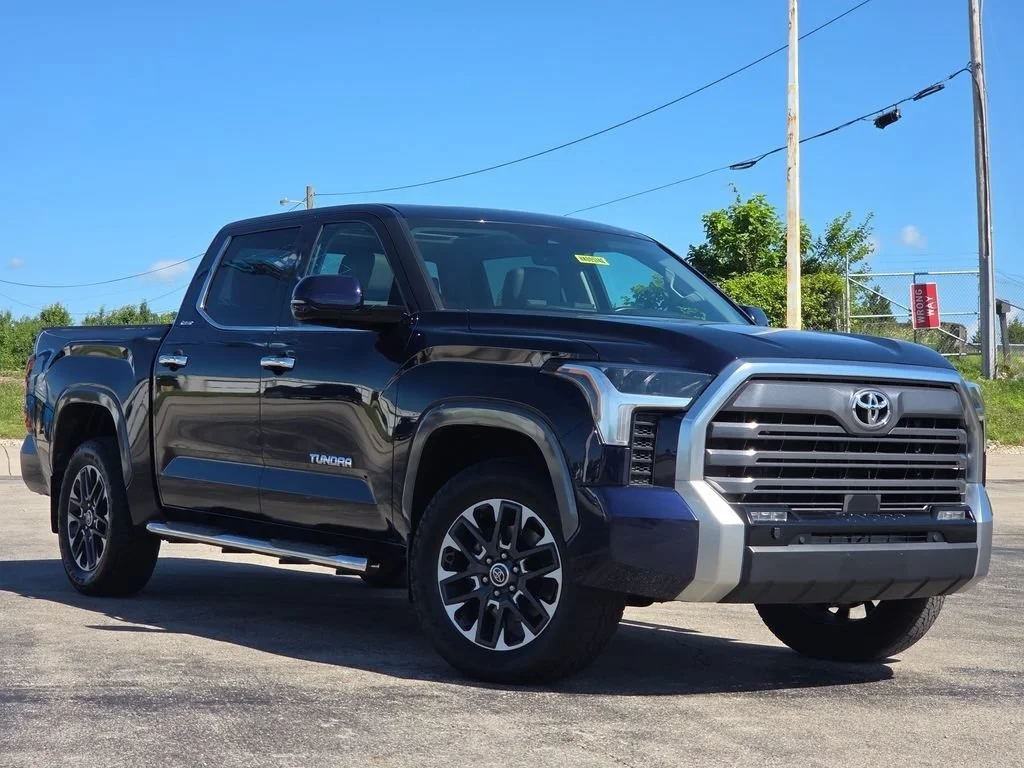 Used 2022 Blue Toyota Limited image 2