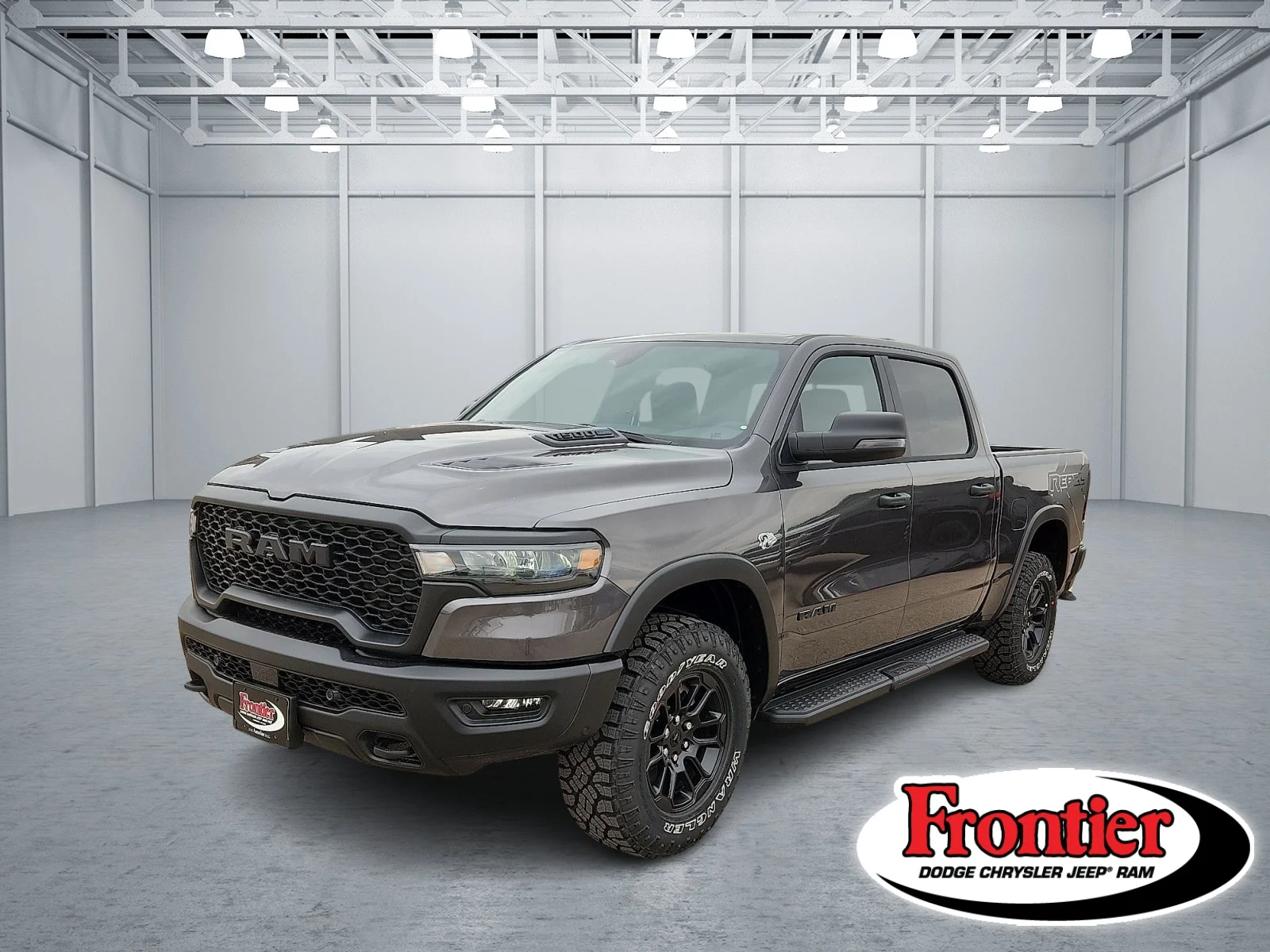New 2026 Granite Crystal Metallic Clear-Coat  Paint Ram REBEL CREW CAB 4X4 5