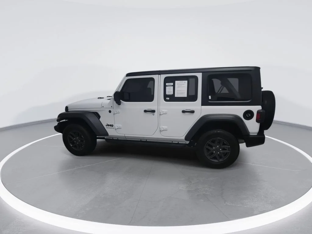 Used 2024 White Jeep Sport S image 7