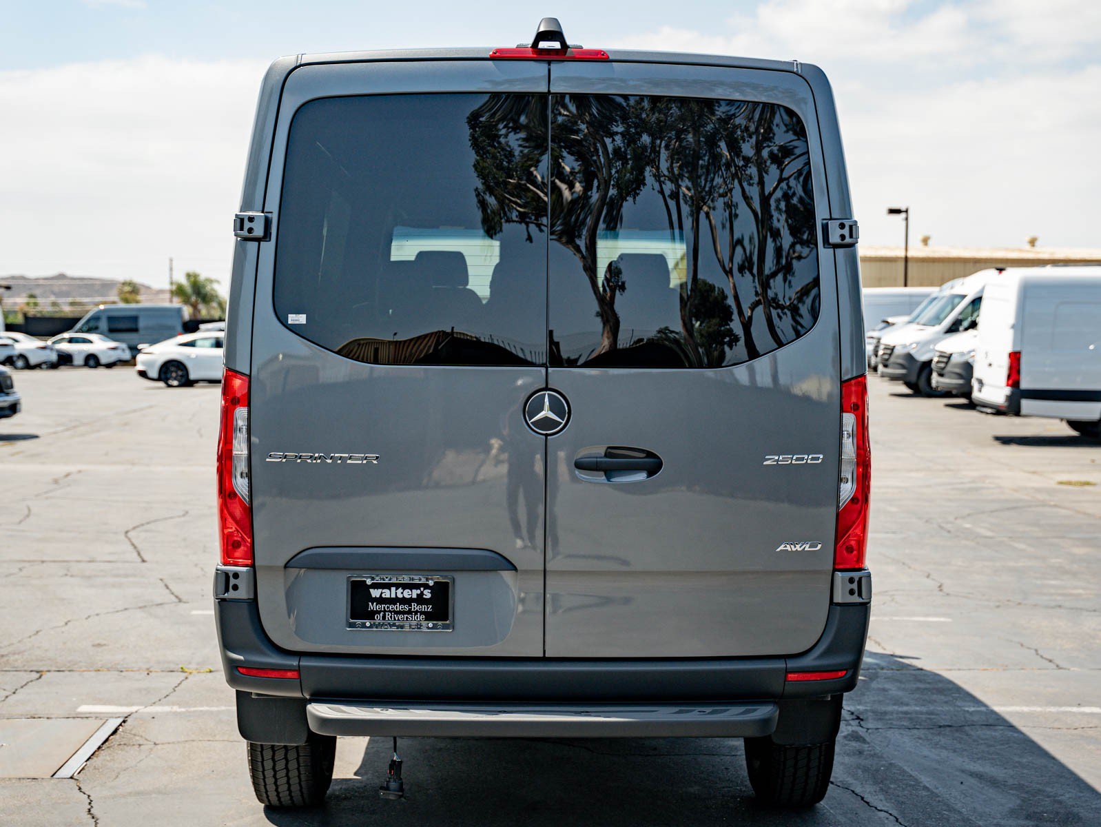 New 2026 Selenite gray metallic Mercedes-Benz 2500 Standard Roof I4 Diesel HO 144 AWD image 5