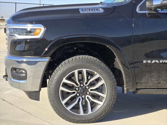 New 2026 Diamond Black Crystal Pearl-Coat Exterior Paint RAM Limited Longhorn image 6