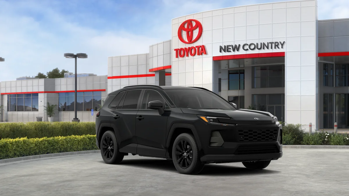 New 2026 Midnight Black Metallic Toyota XLE Premium image 15
