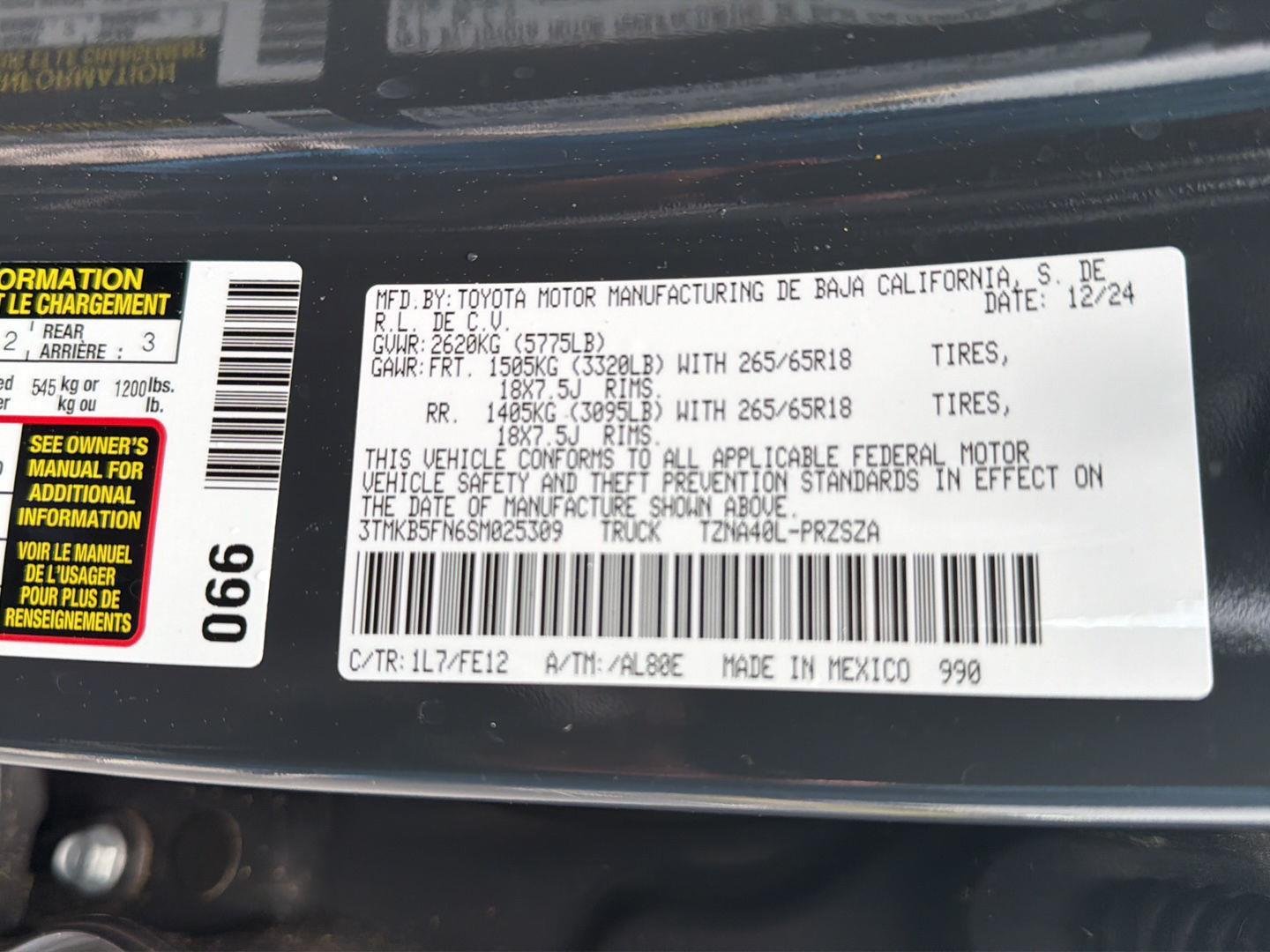 Used 2025 Underground Toyota TRD Sport image 40