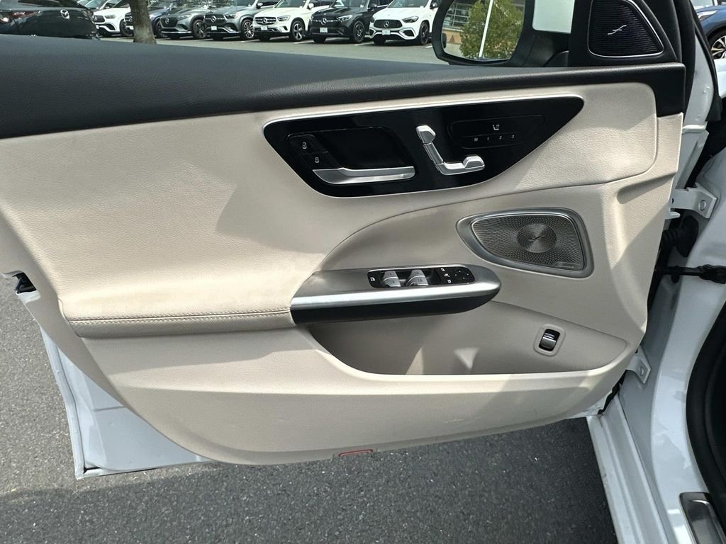 Certified Used 2024 MANUFAKTUR Moonlight White Metallic Mercedes-Benz C 300 image 16