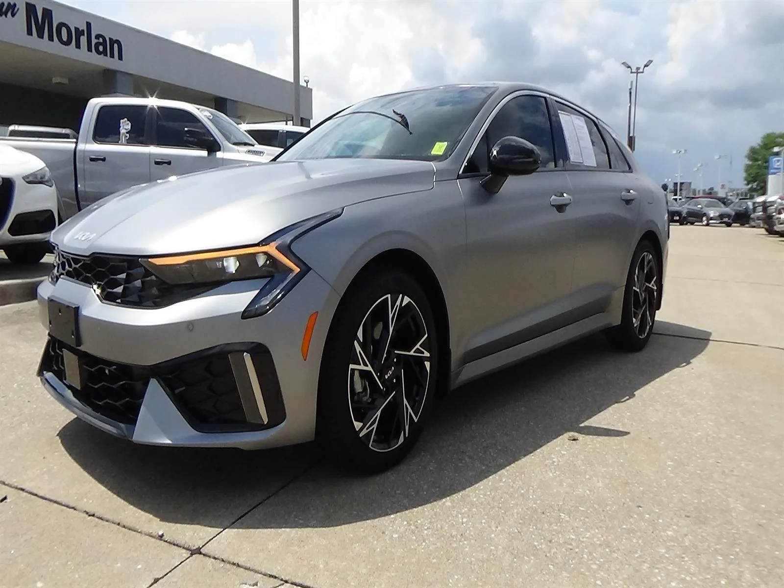 Used 2025 Steel Matte Gray (klm) Kia GT-Line image 2