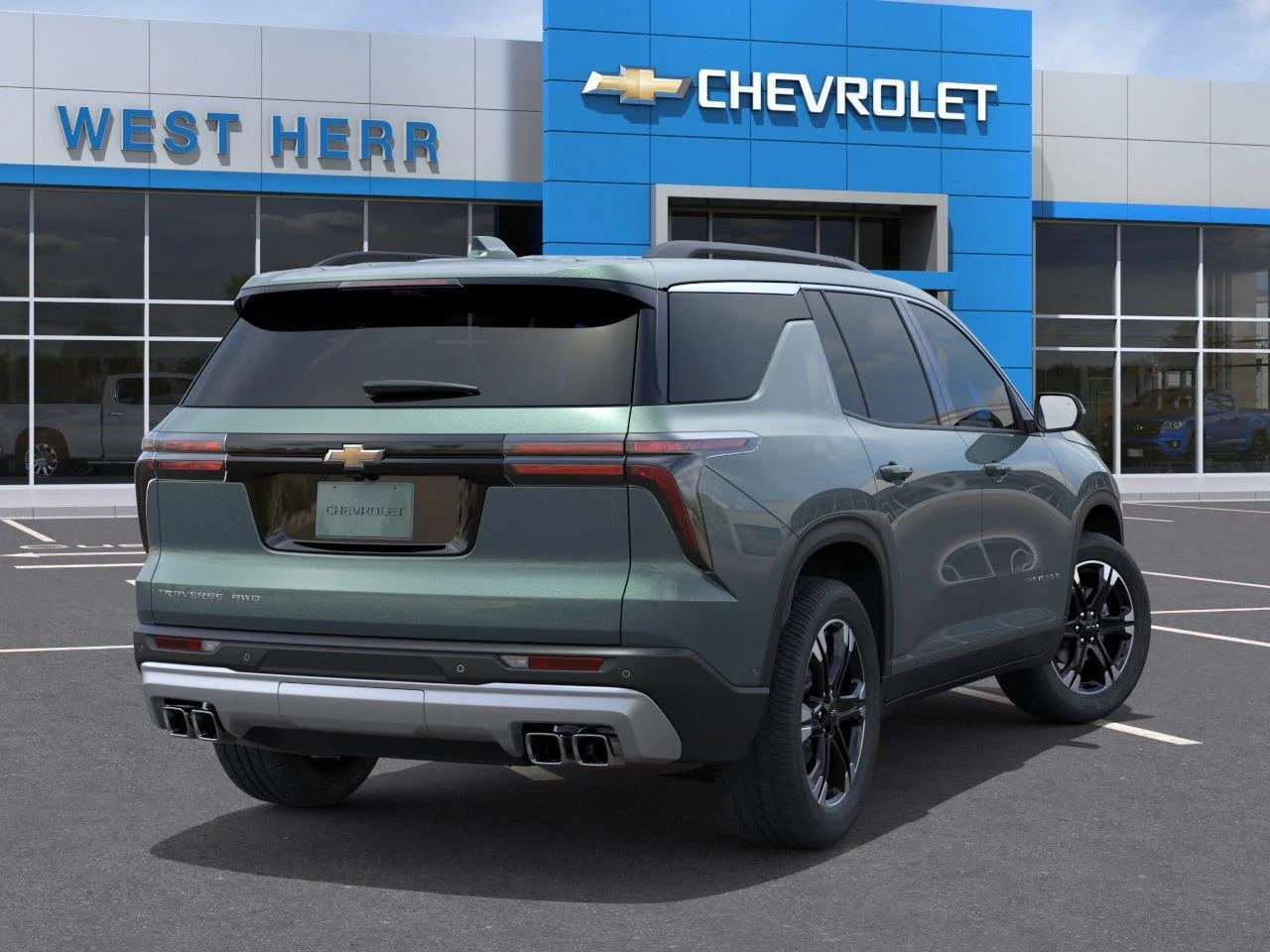 New 2027 Trillium Green Metallic Chevrolet LT image 4