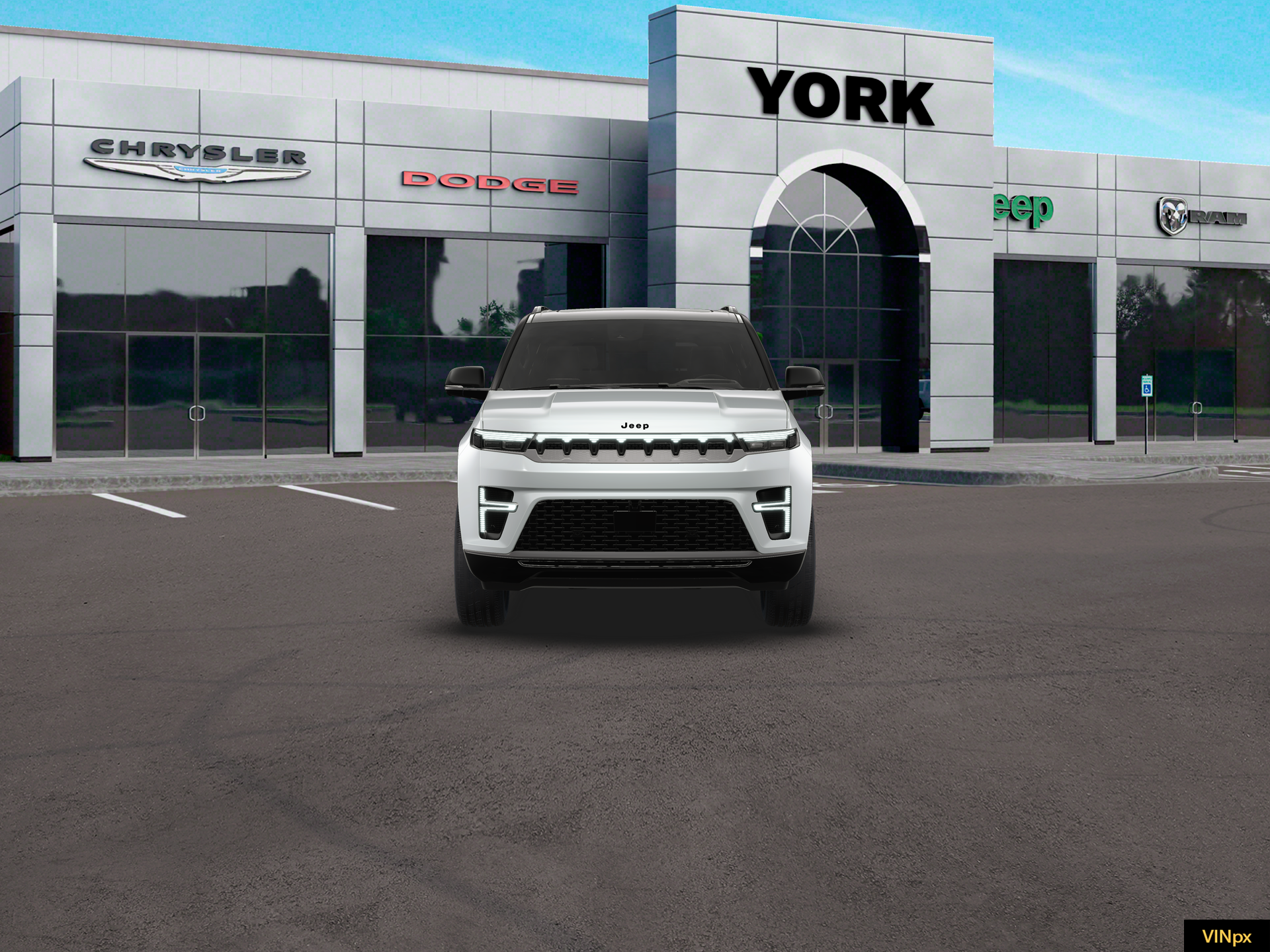 New 2026 Bright White Clearcoat Jeep Summit Reserve image 12