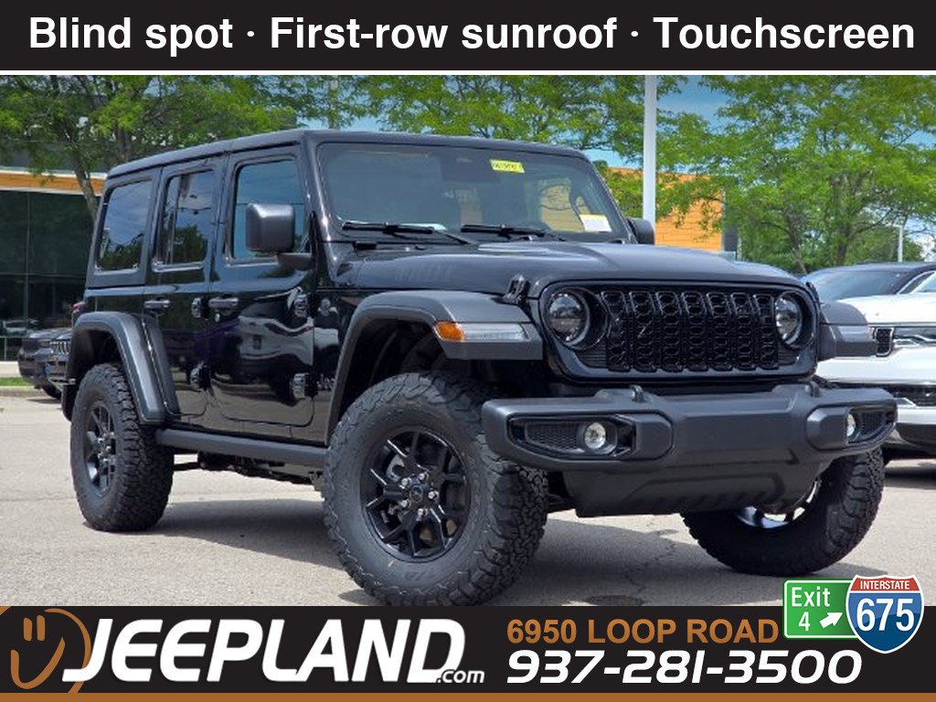 New 2026 Black Clear-Coat Exterior Paint Jeep Willys image 1