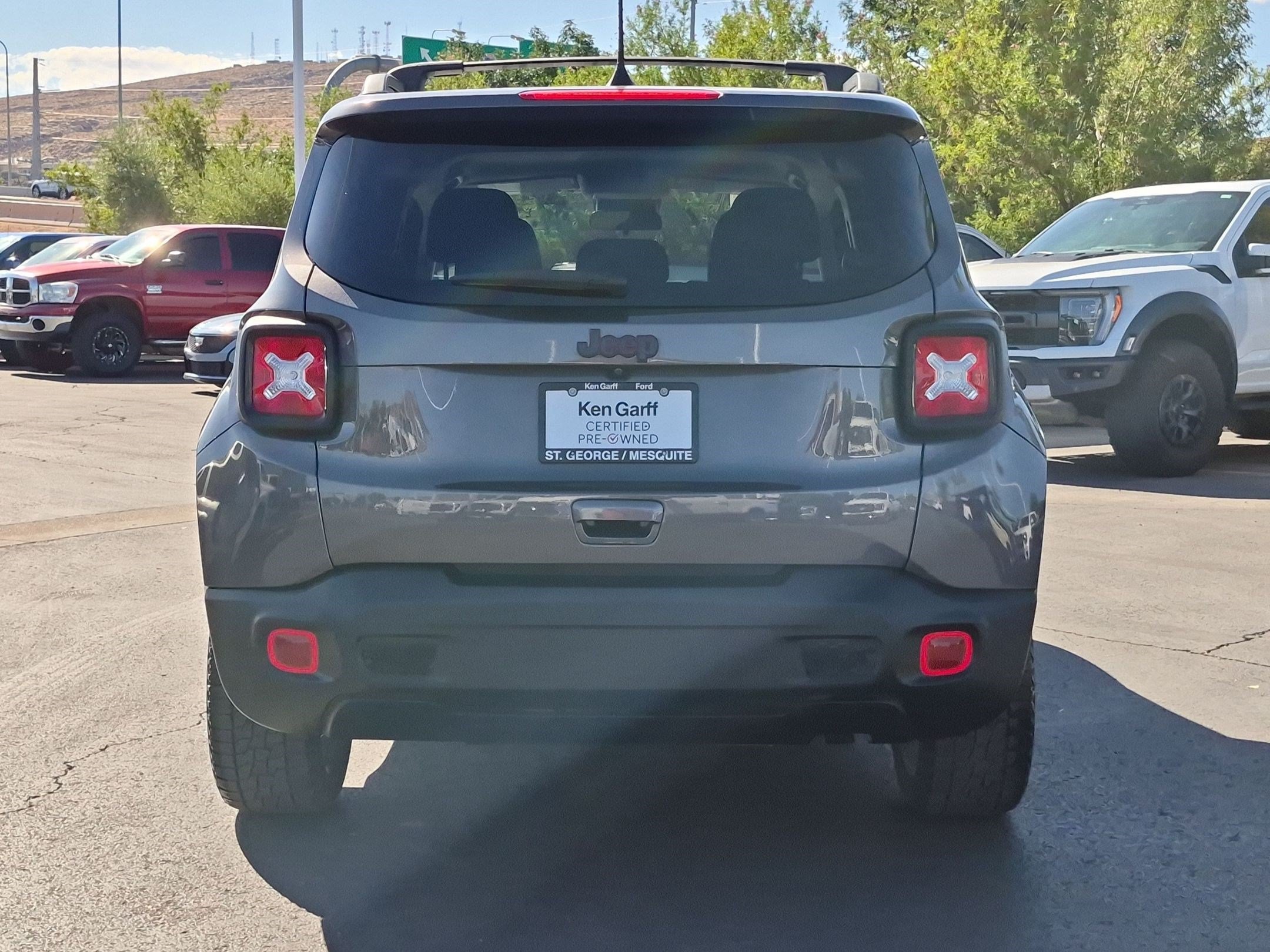 Used 2020 Granite Crystal Clearcoat Metallic Jeep Orange Edition image 4