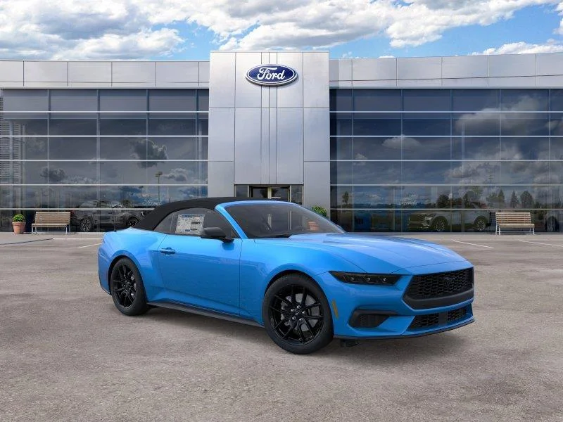 New 2026 Grabber Blue Metallic Ford EcoBoost® Premium Convertible image 7