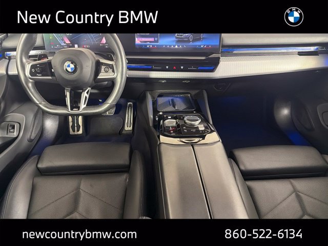 Used 2024 Black Sapphire Metallic BMW 530i xDrive image 13