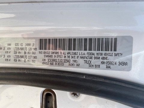 Used 2018 Bright White Clearcoat Ram Tradesman image 25