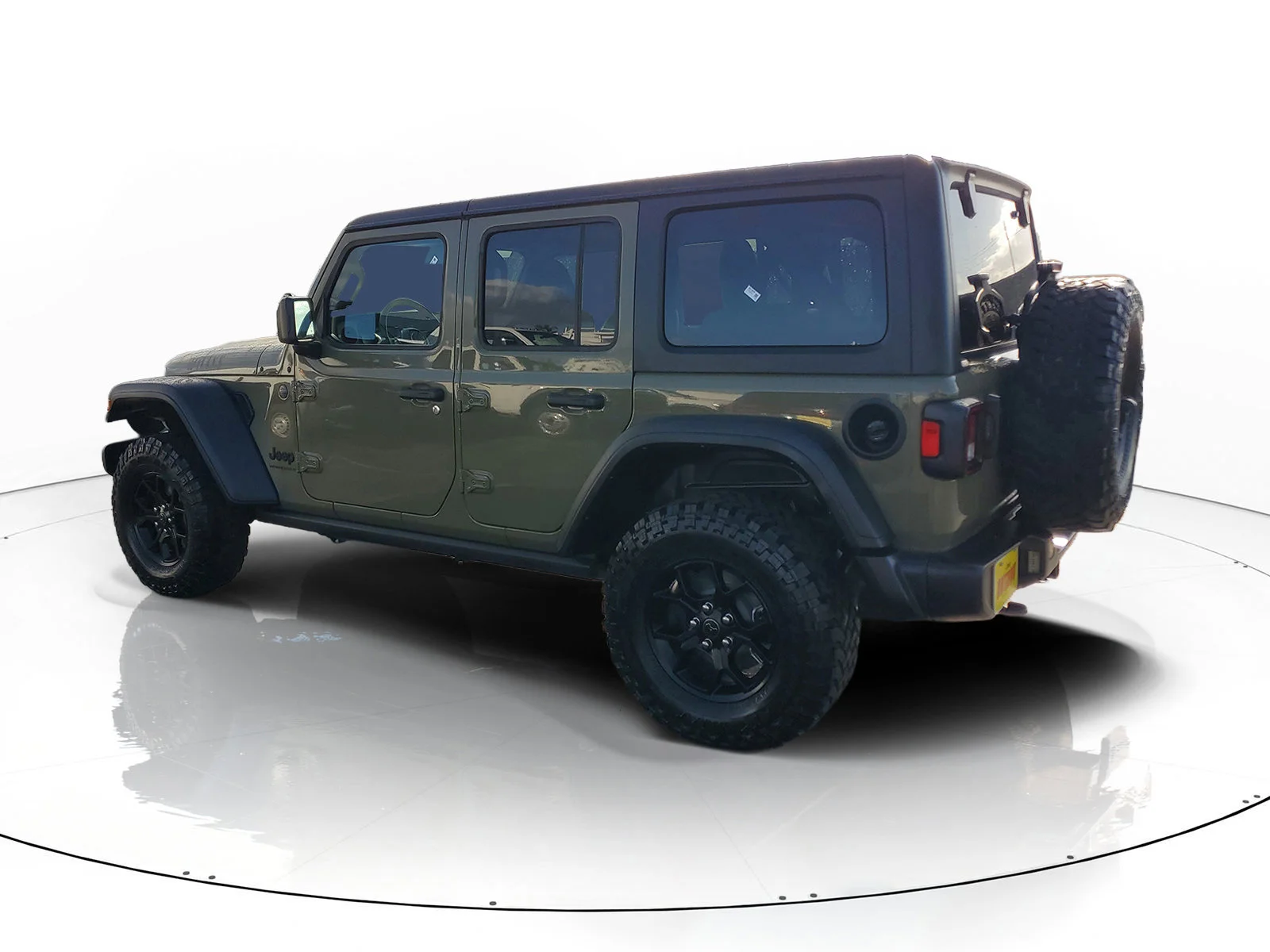 Certified Used 2025 Green Jeep Willys image 6