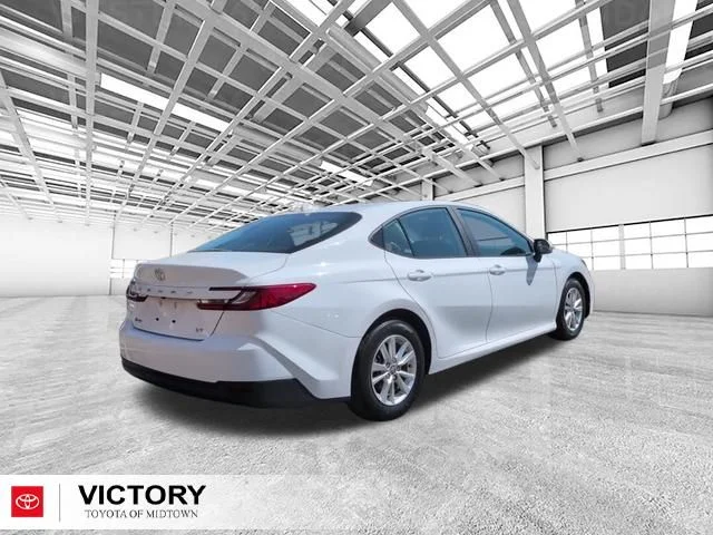 Used 2025 White Toyota LE image 3
