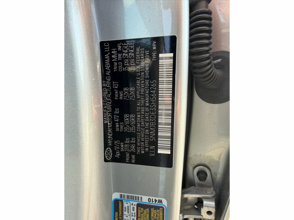 Used 2025 Silver Hyundai SEL image 38