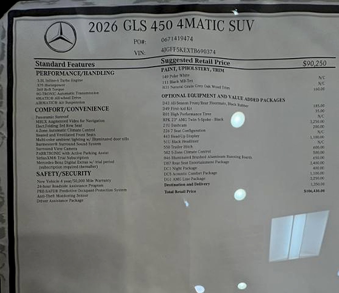 New 2026 Polar White Mercedes-Benz 4MATIC® image 34