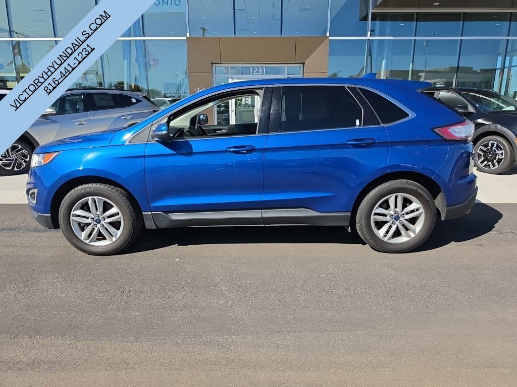 Used 2018 Ford Edge SEL with VIN 2FMPK4J91JBB50398 for sale in Kansas City
