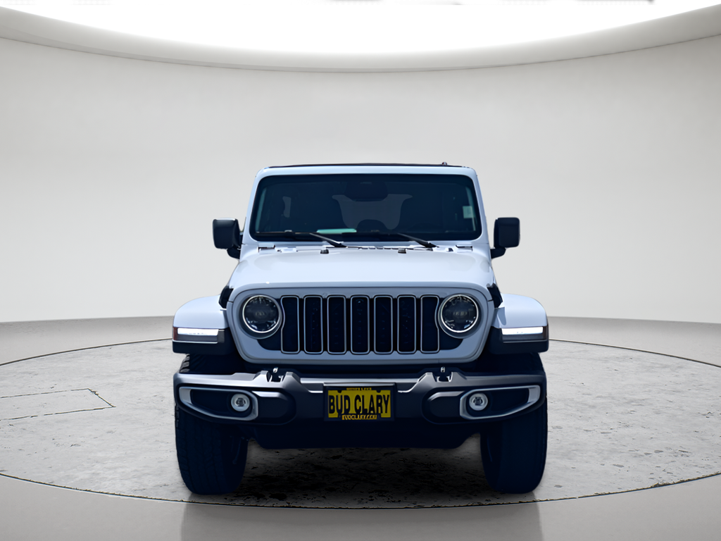 New 2026 Bright White Clear-Coat Exterior Paint Jeep Sahara image 8
