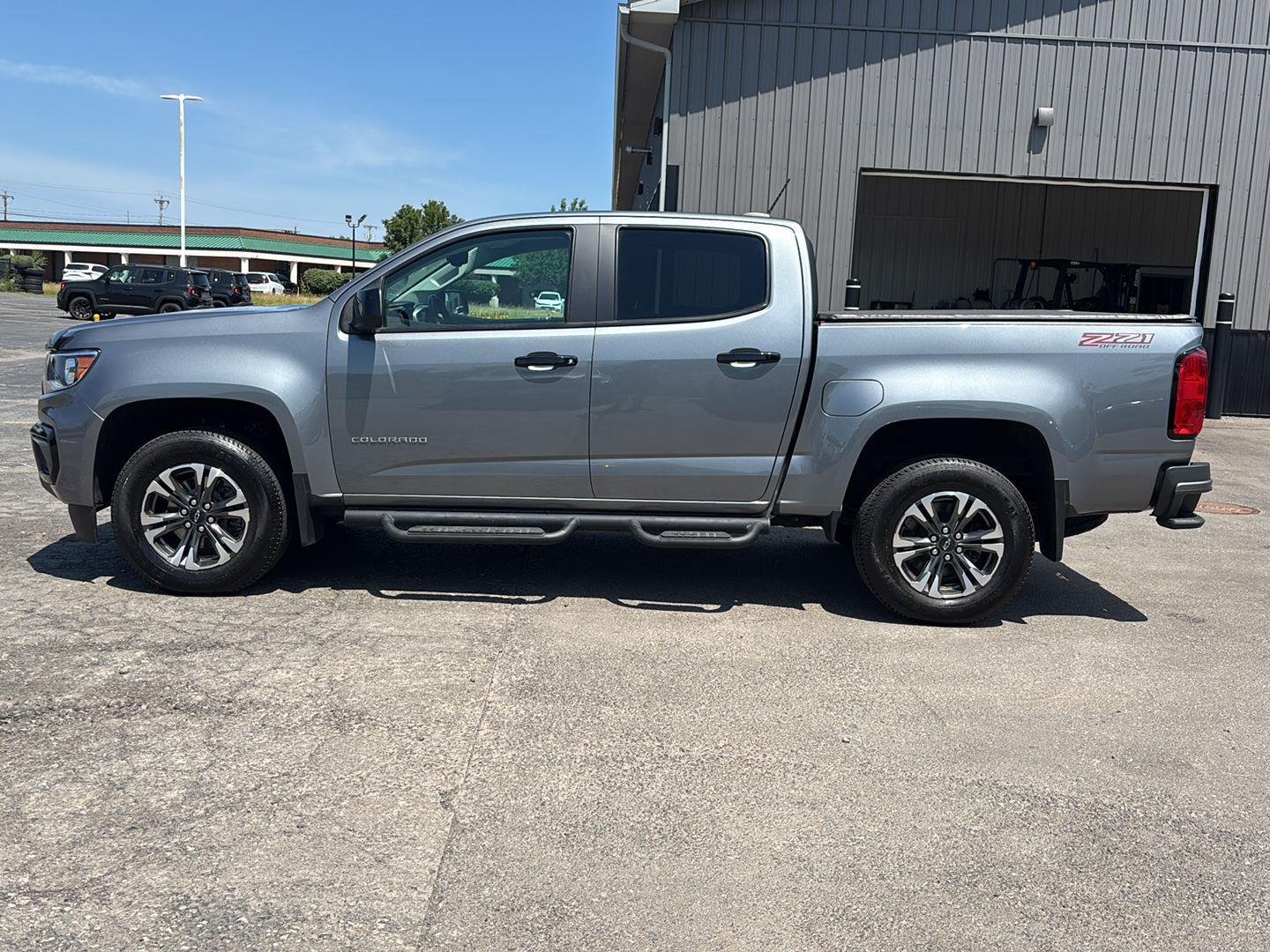 Used 2021 Satin Steel Metallic Chevrolet 4WD Z71 image 5